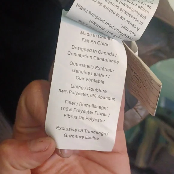 NWOT quilted Italian leather jacket - Picture 10 of 11